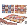 LETTINO ANIMALE RETTANGOLARE ASS 2 COL 65X95CM