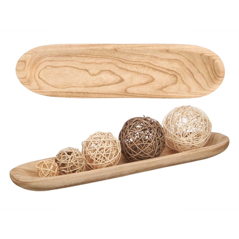 CENTRO DECOR LEGNO BRUCIATO ALLUNGATO 