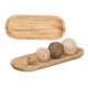 CENTRO DECOR LEGNO BRUCIATO OVALE GRD