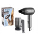 SÈCHE-CHEVEUX NOIR MAT ANTHRACITE PLIANT 1500W