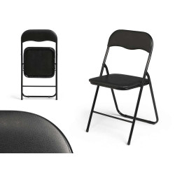 CHAISE PLIANTE NOIRE