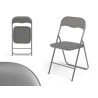 CHAISE PLIANTE GRISE