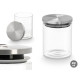 TARRO REDONDO BOROSILICATO 800ML TAPA ACERO