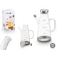 ACEITERA BOROSILICATO 750ML TAPA ACERO
