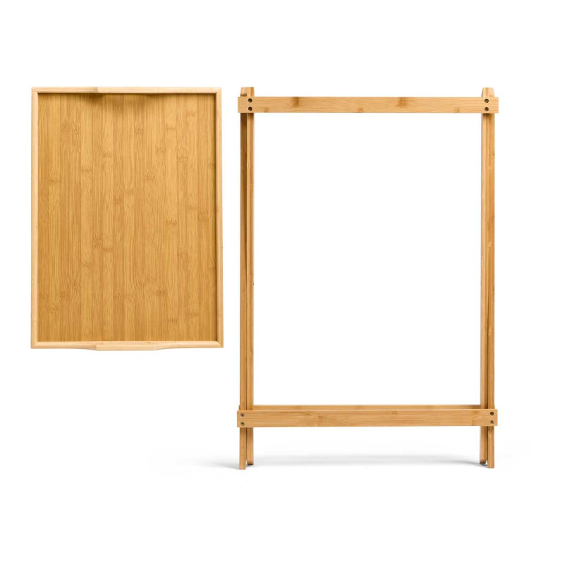 TABLE PLIANTE EN BAMBOU 50X36X64,5CM