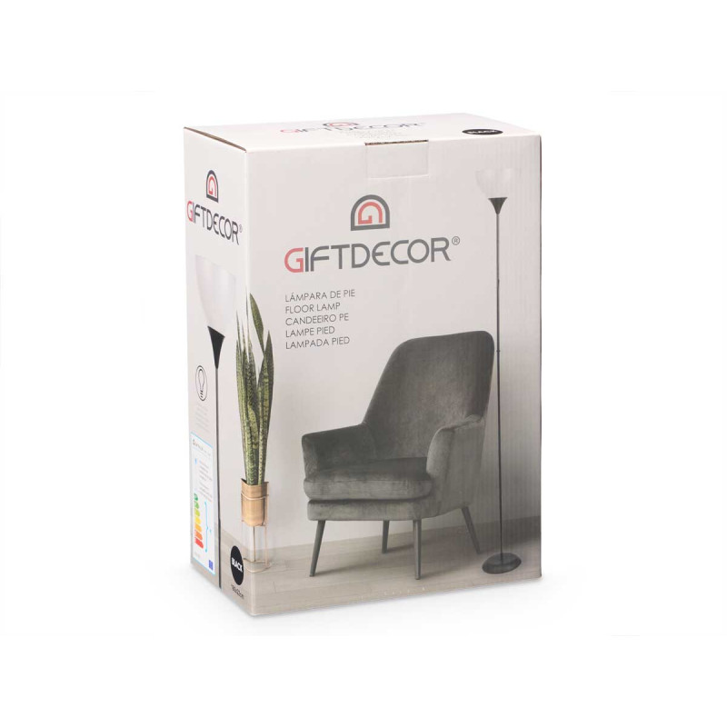FLOOR LAMP BLACK