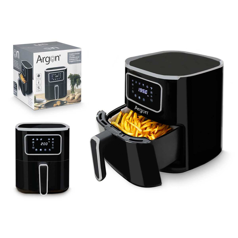 FRIGGITRIGE A ARIA NERA DIGITALE 4,5L 1450W