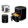 FRITEUSE À AIR NOIRE NUMÉRIQUE 4,5L 1450W