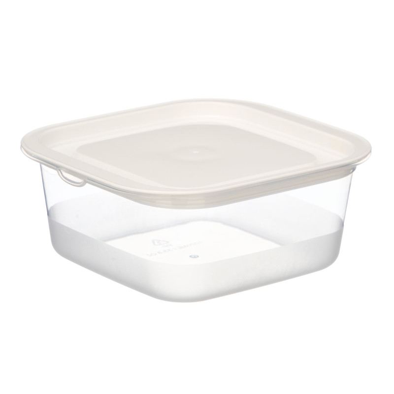 SET 5 PORTAPRANZO PLASTICA QUADRATI 1000ML 