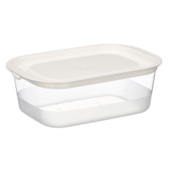 SET 5 FIAMBRERAS PLASTICO RECTANGULAR 1000ML