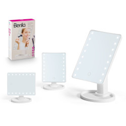 ESPEJO LED RECTANGULAR BAÑO BLANCO