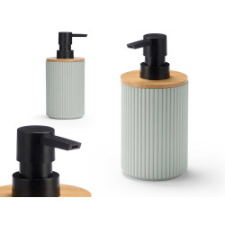 DOSEADOR BAMBU RISCAS VERDE MENTA