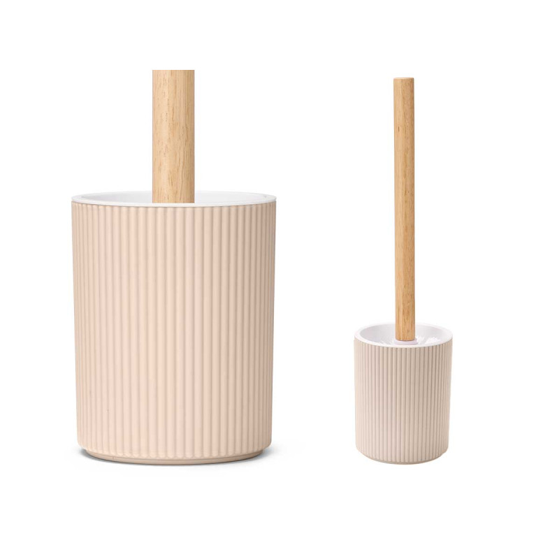 SCOPINO A RIGHE BAMBU BEIGE 