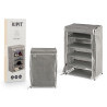 5 SHELVES SHOE RACK GREY
