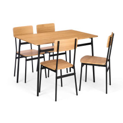 SET MESA 4 SILLAS