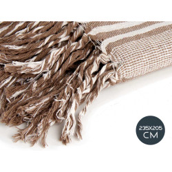 MULTIUSOS RISCAS BEIGE 235X205CM 