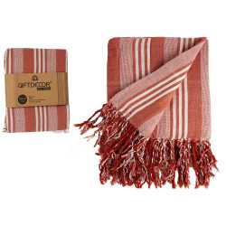 MULTIUSOS RISCAS CASTANHO-AVERMELHADO 235X205CM 