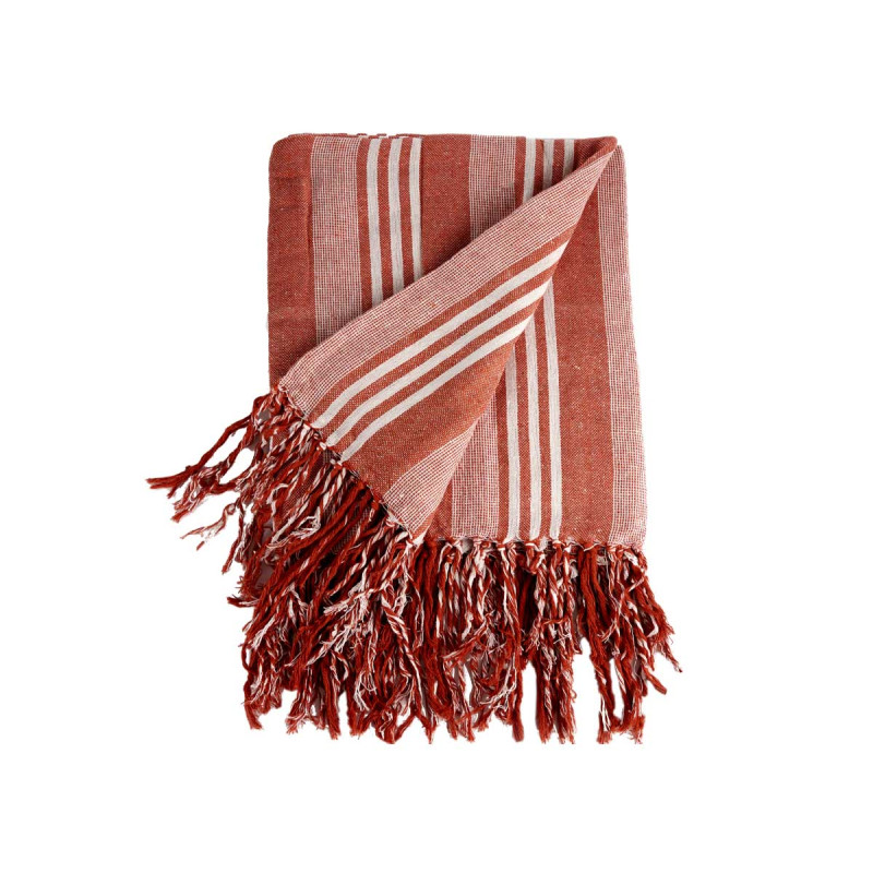 MULTIUSOS RISCAS CASTANHO-AVERMELHADO 235X205CM 