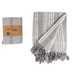 MULTIUSOS RISCAS CINZENTO CLARO 235X205CM 