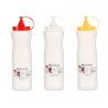 SOUCE BOTTLE 700ML SET 3 COLORS