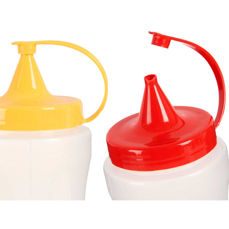 SOUCE BOTTLE 700ML SET 3 COLORS
