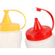 RECIPIENTE PLASTICO PARA MOLHO 700ML SURT 3 CORES