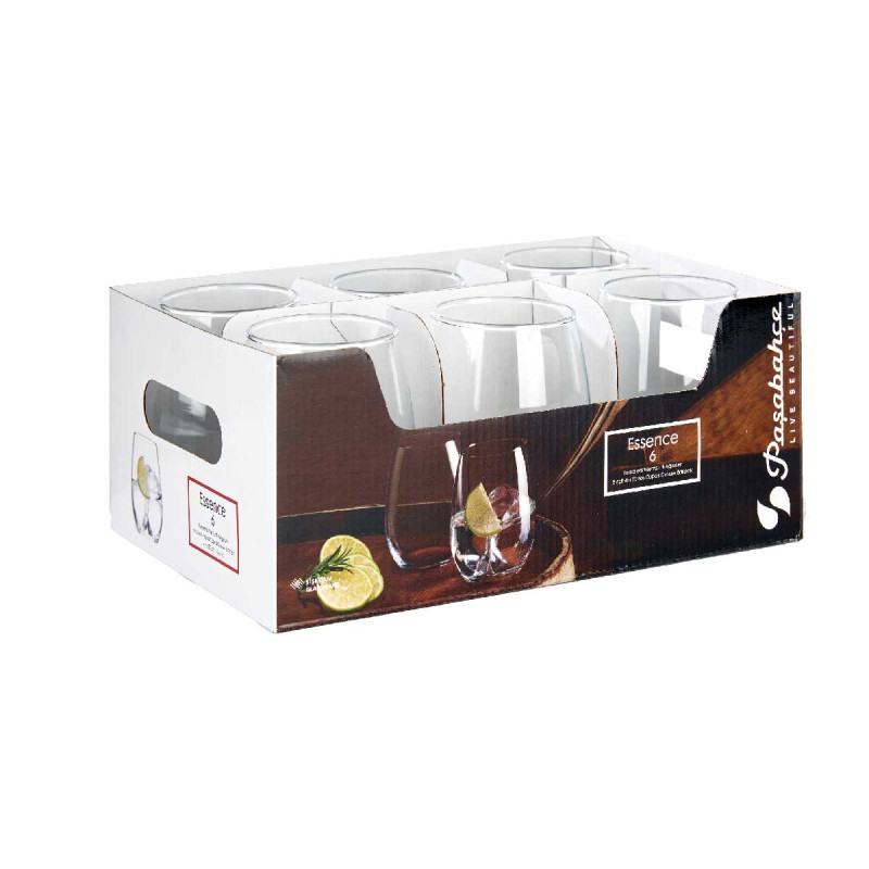SET 6 BICCHIERI AMBER 350CC PASABAHCE