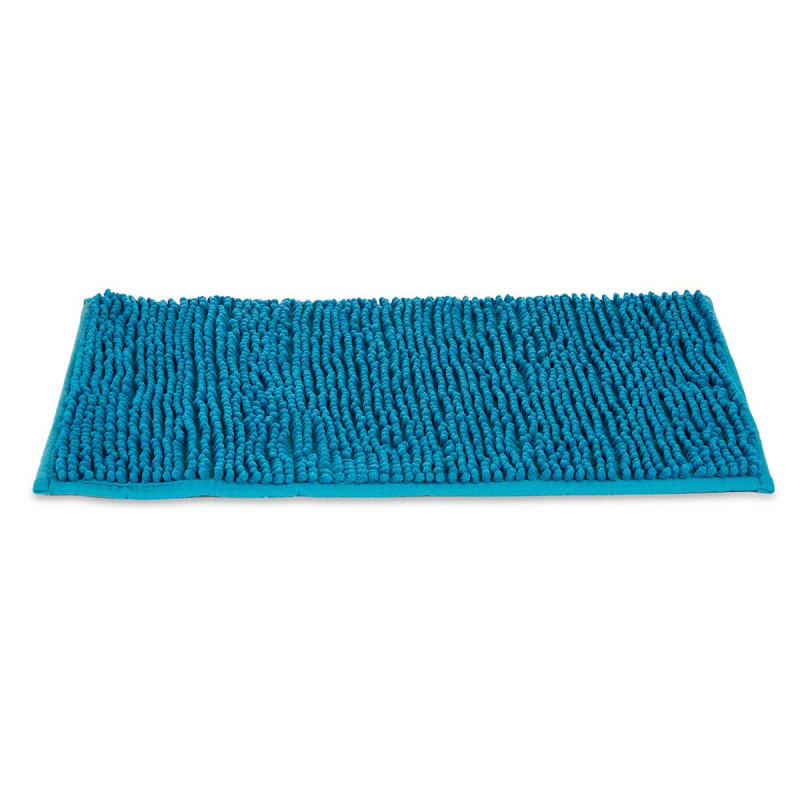 TAPIS BAIN BLEU MER 40X60CM 