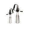 WHISK TWO RODS BLACK HANDLE