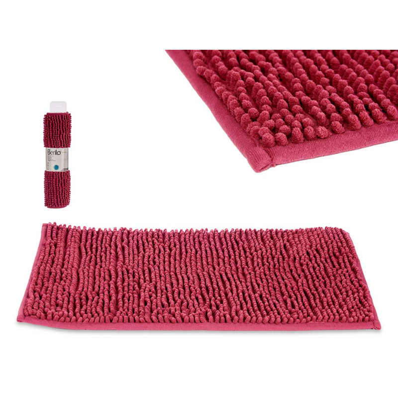 TAPPETO BAGNO BORDEAUX 40X60CM