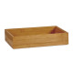 STACKABLE BAMBOO BOX 23X15CM