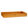 STACKABLE BAMBOO BOX 38X15CM