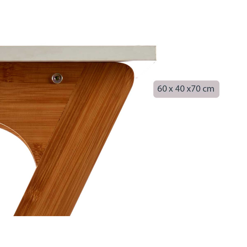 MESA AUXILIAR BAMBU