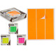 ETIQUETAS ADHESIVAS 43X52MM RECT S4 5PAG