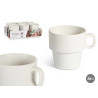 TAZA DESAYUNO PORCELANA APILABLE BLANCO 36CL