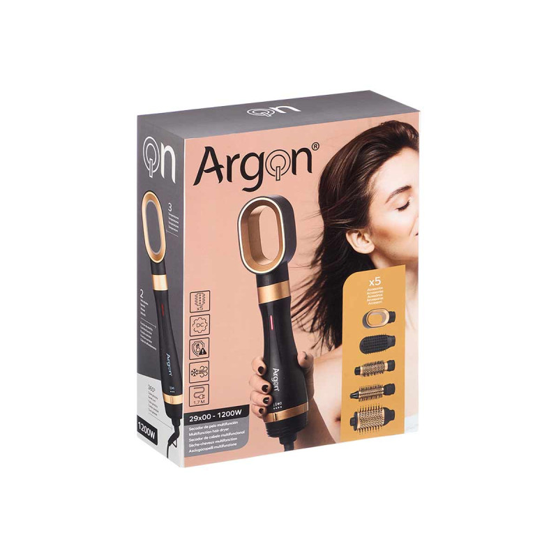 ASCIUGACAPELLI 5 TESTINE 1200W