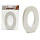NUMERO 0 MADERA BLANCO 1,8X15CM