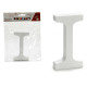 LETTRE I BOIS BLANC 2X11CM
