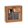 SET BAÑO PLASTICO BAMBU NEGRO