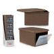 BROWN BIG OPEN ELEGANCE BOX 15L