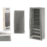 9 SHELVES SHOE RACK GREY