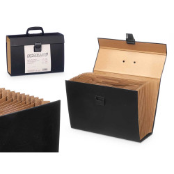 BRIEFCASE COMPARTMENTS BLACK HANDLE