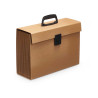 COMPARTMENTS BRIEFCASE HANDLE KRAFT