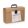 COMPARTMENTS BRIEFCASE HANDLE KRAFT