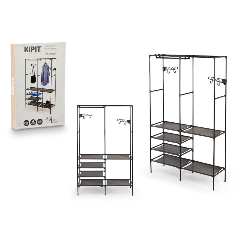 DOUBLE RAIL CLOTHES ORGANISER