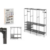 TRIPLE RAIL CLOTHES ORGANISER