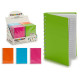 LIBRETA TAPA DURA A6 SURT 4 COL VIVOS