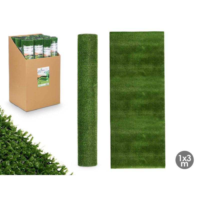 GARDEN CARPET ROLL 7MM 1X3M