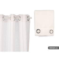 WHITE CURTAIN RELIEF