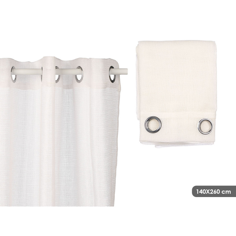 WHITE CURTAIN RELIEF